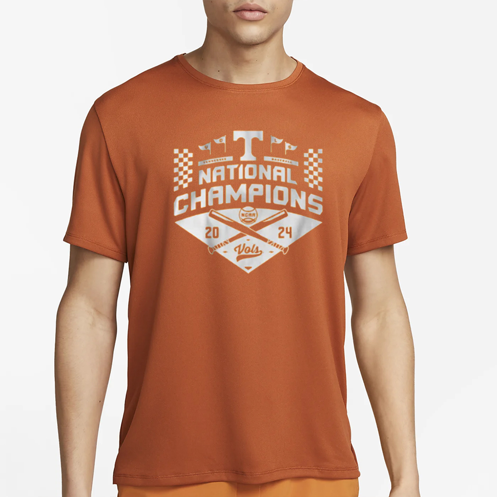 Tennessee Baseball National Champs Orange T-Shirt 4 Tennessee Baseball National Champs Orange T-Shirt1