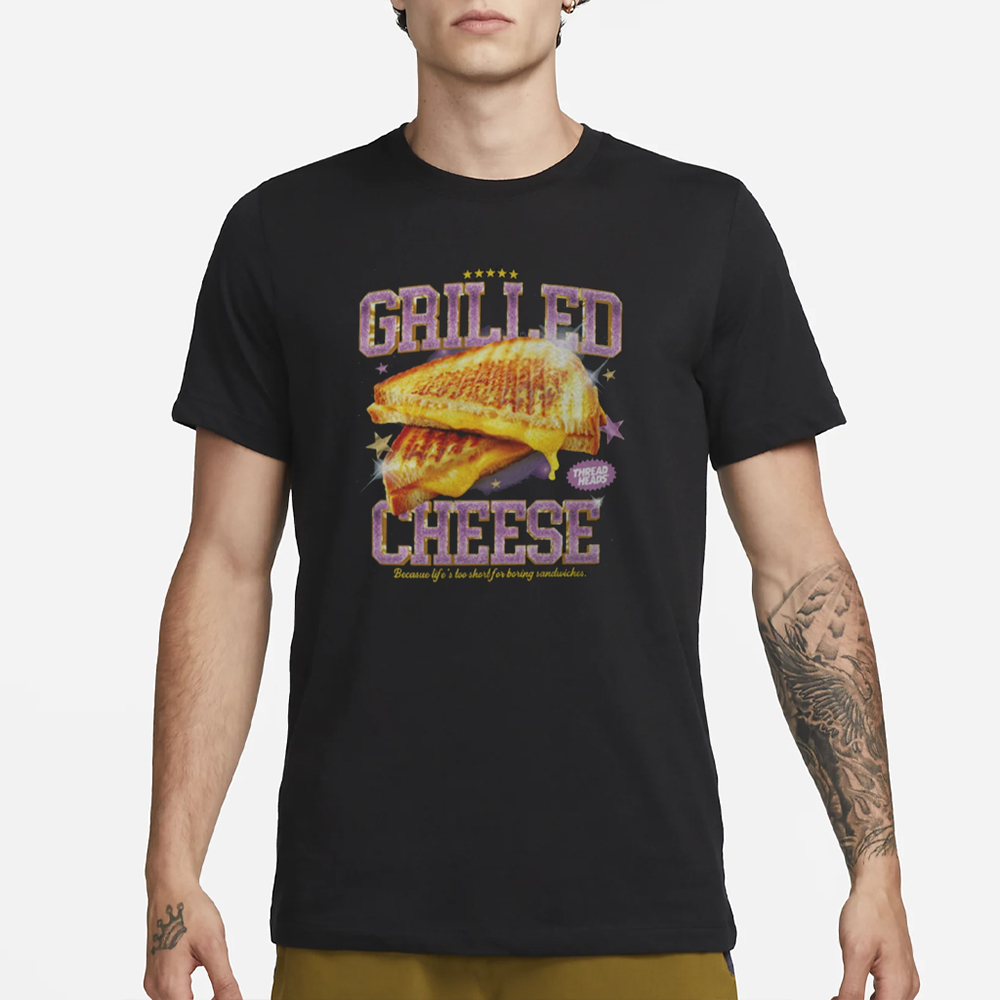 Thread Heads Grilled Cheese T-Shirt 4 Thread Heads Grilled Cheese T-Shirt1