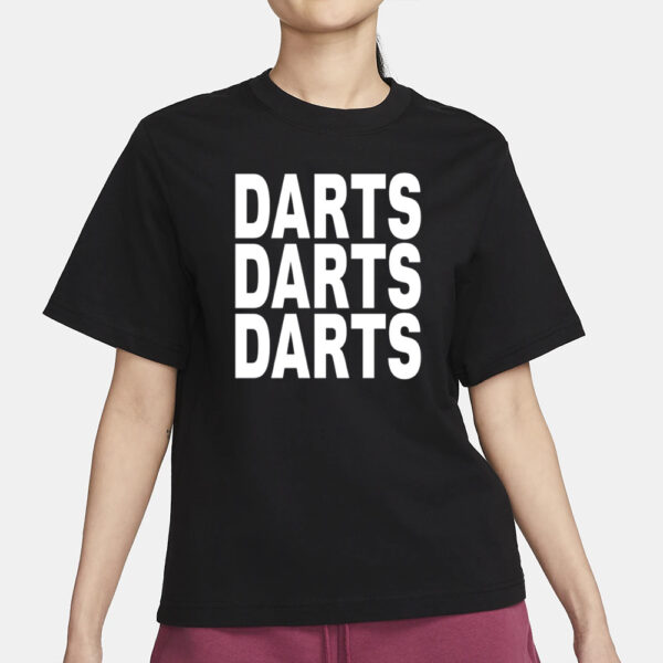 Tj Tjhitchings Wearing Darts Darts Darts T-Shirt1