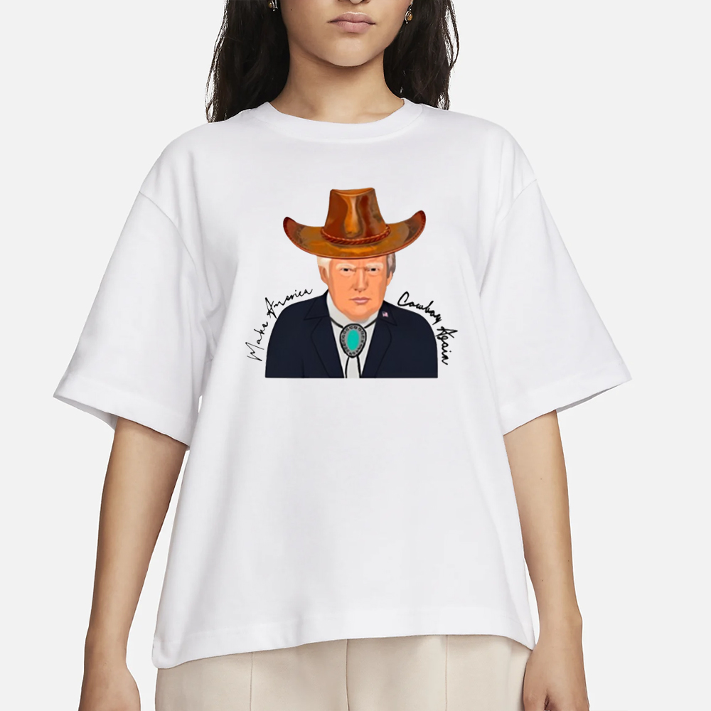Trump Make America Cowboy Again T-Shirt 4 Trump Make America Cowboy Again T-Shirt