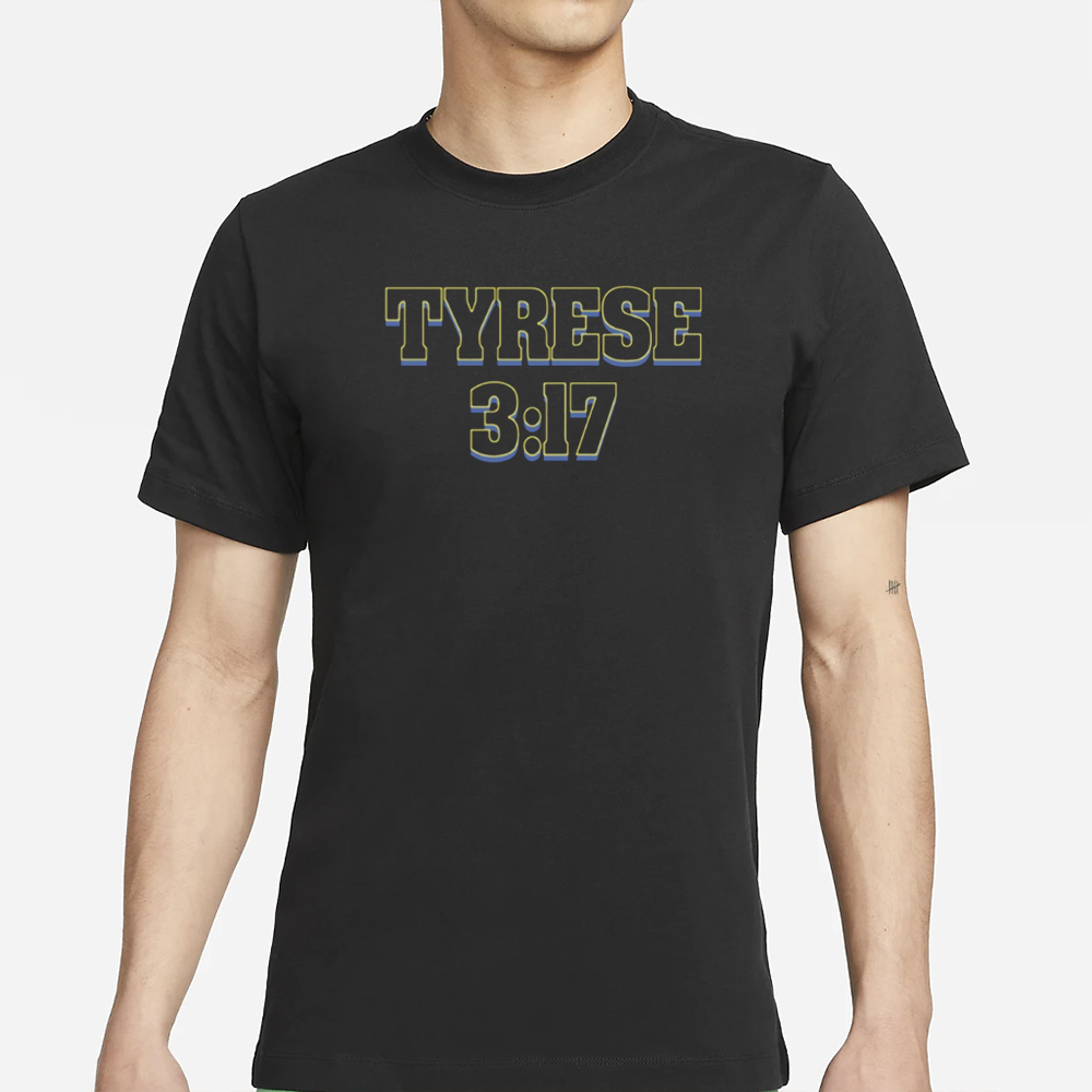 Tyrese Haliburton Wearing Tyrese 3:17 T-Shirt 4 Tyrese Haliburton Wearing Tyrese 317 T-Shirt