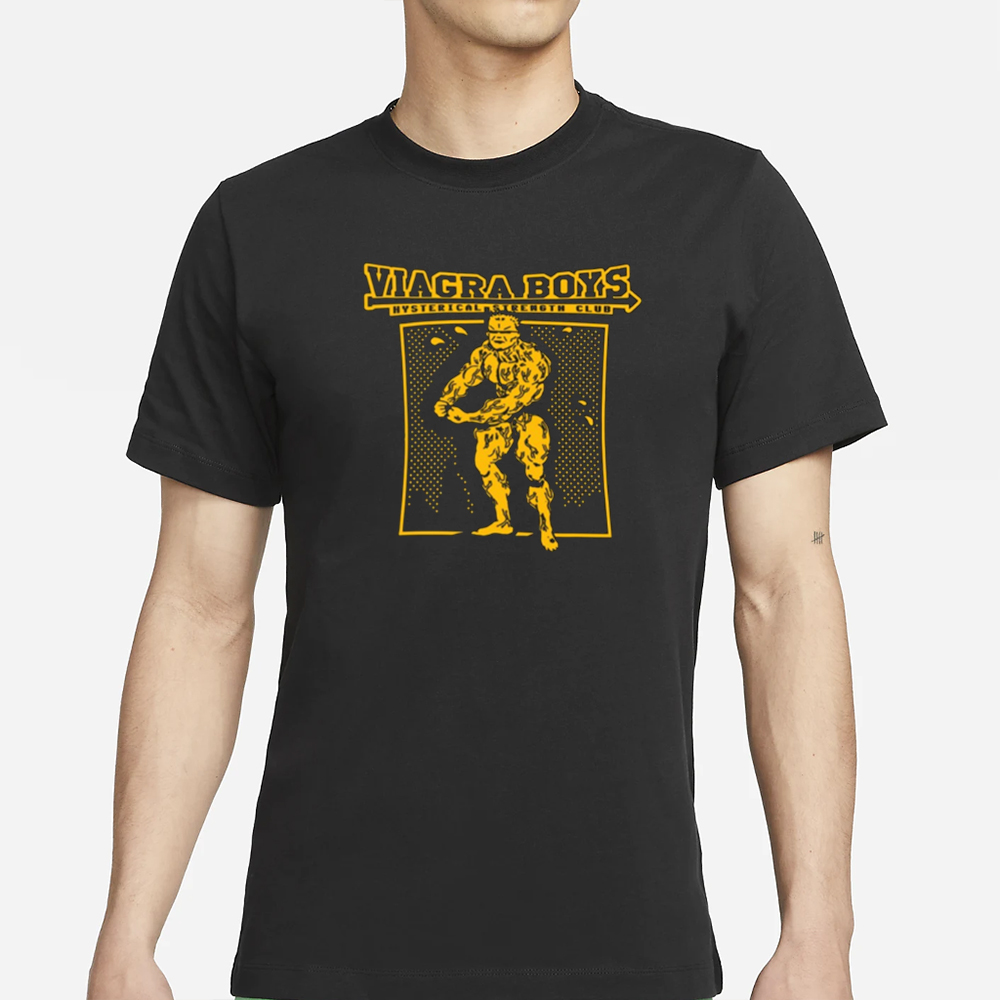 Viagra Boys Hysterical Strength Club T-Shirt 4 Viagra Boys Hysterical Strength Club T-Shirt