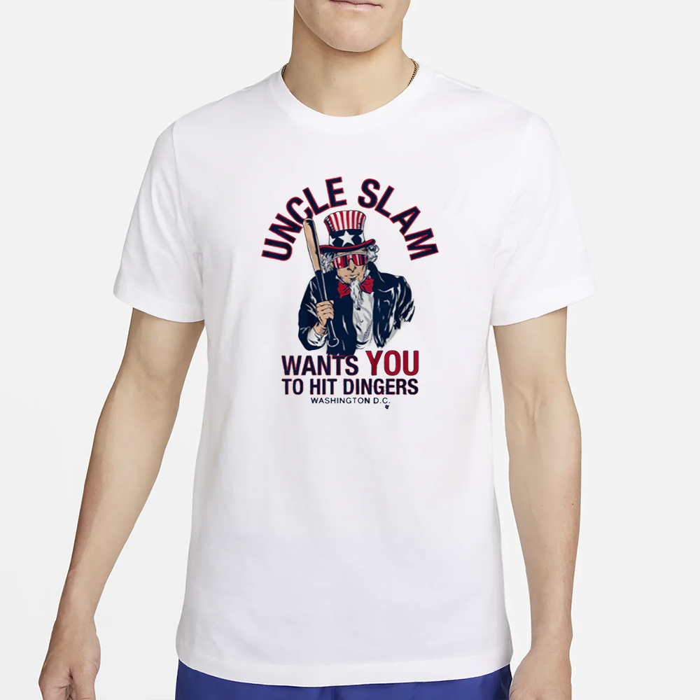 WASHINGTON BASEBALL: UNCLE SLAM T-SHIRT 4 WASHINGTON BASEBALL UNCLE SLAM T-SHIRT2