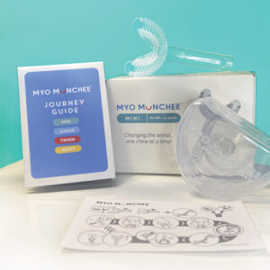 Mini pacifier for Myo Munchee baby teethers.