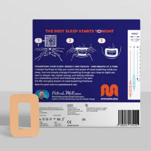 MyoTape device for adult sleep therapy and breathing improvement.