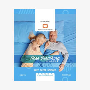 Small MyoTape nasal breathing strips for adults, sleep aid, and nasal support.