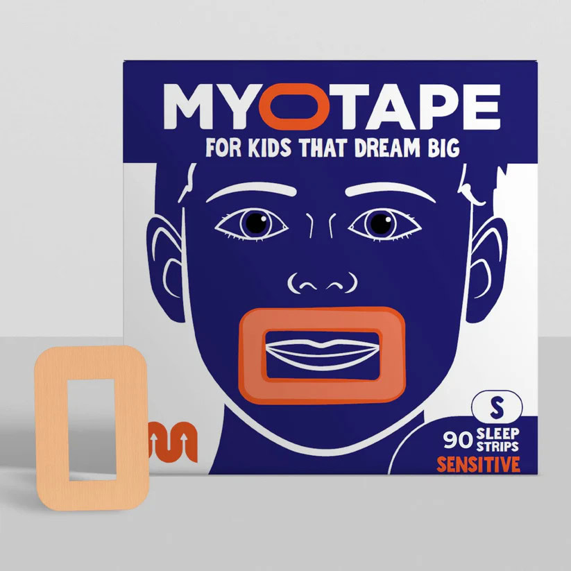 MyoTape for kids with sensitive skin, sleep strips for comfortable use.