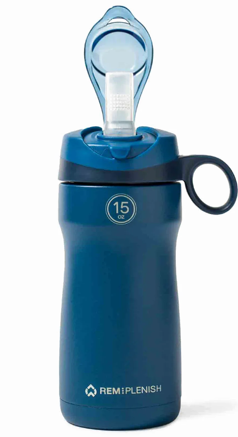 REMplenish bottle in Morning Sapphire