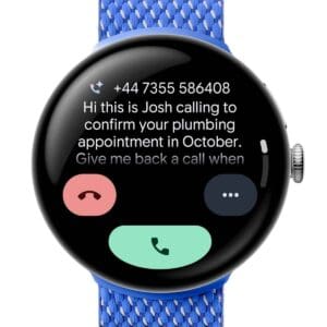 An image the Google Pixel Watch 4.  The Google Pixel Watch 4 is the best ADHD Watch for Android users. 