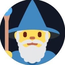 The Leetcode Wizard Icon which is an image of a Wizard