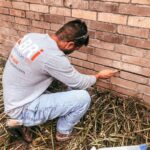 brick mason matching mortar