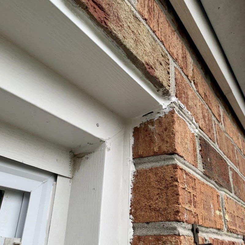 Brick Window Leak Brick Window Leak