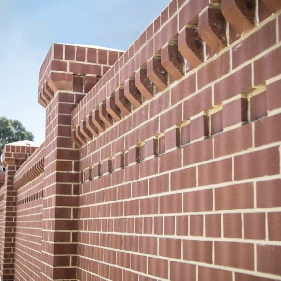 Community Brick Perimeter Wall community brick perimeter wall