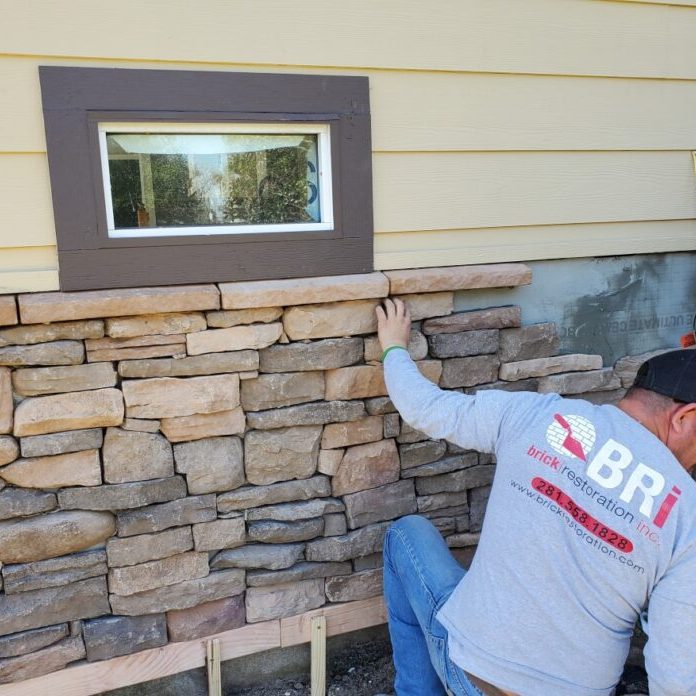 Home Addition With Stone