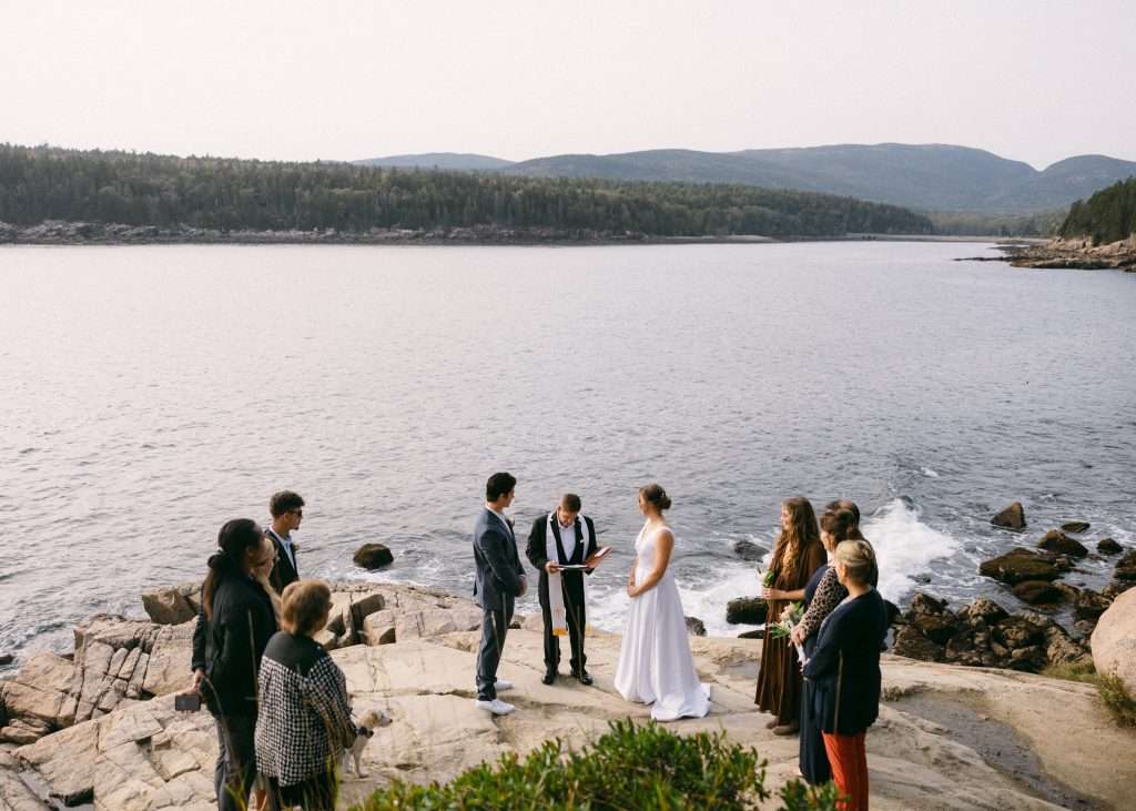 Otter point acadia wedding | Honestweddingadvice.com