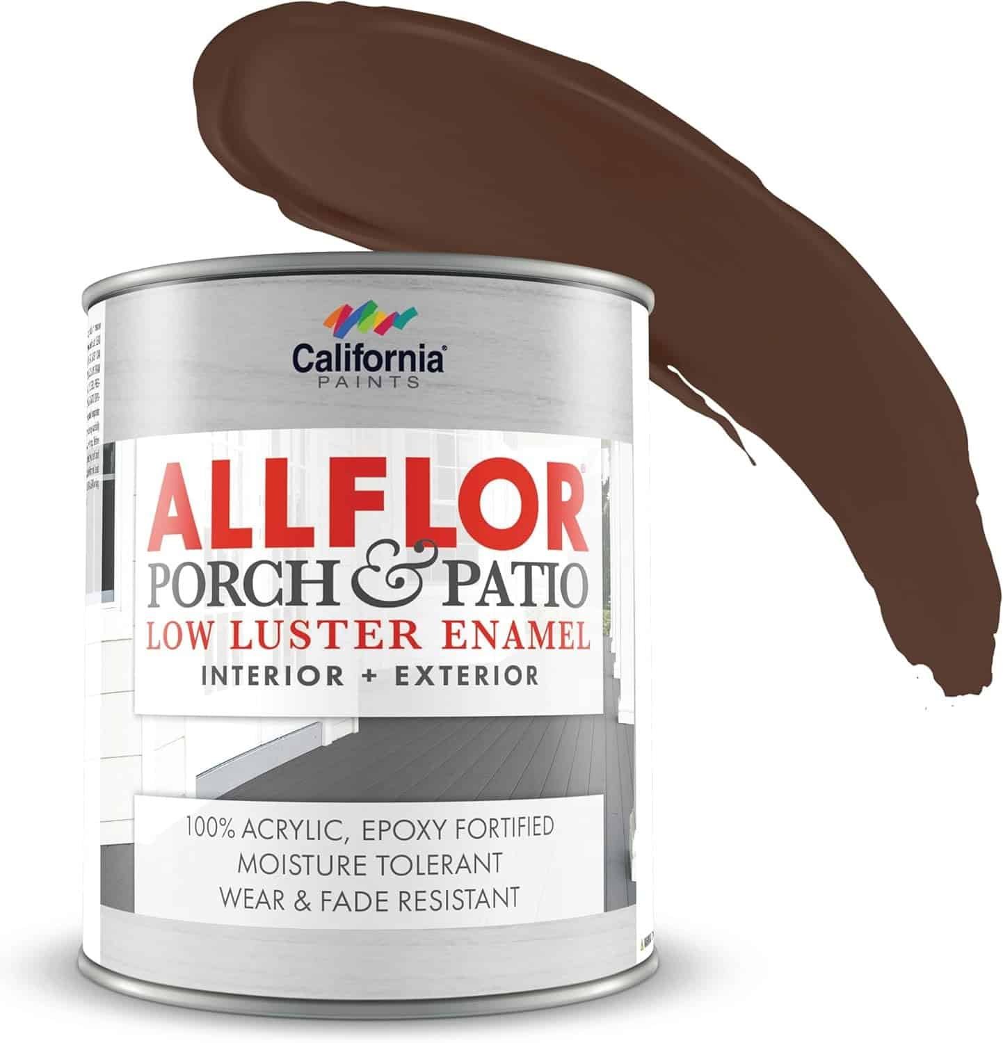 California Paints, High durability Wood Paint in Saddle Brown $18