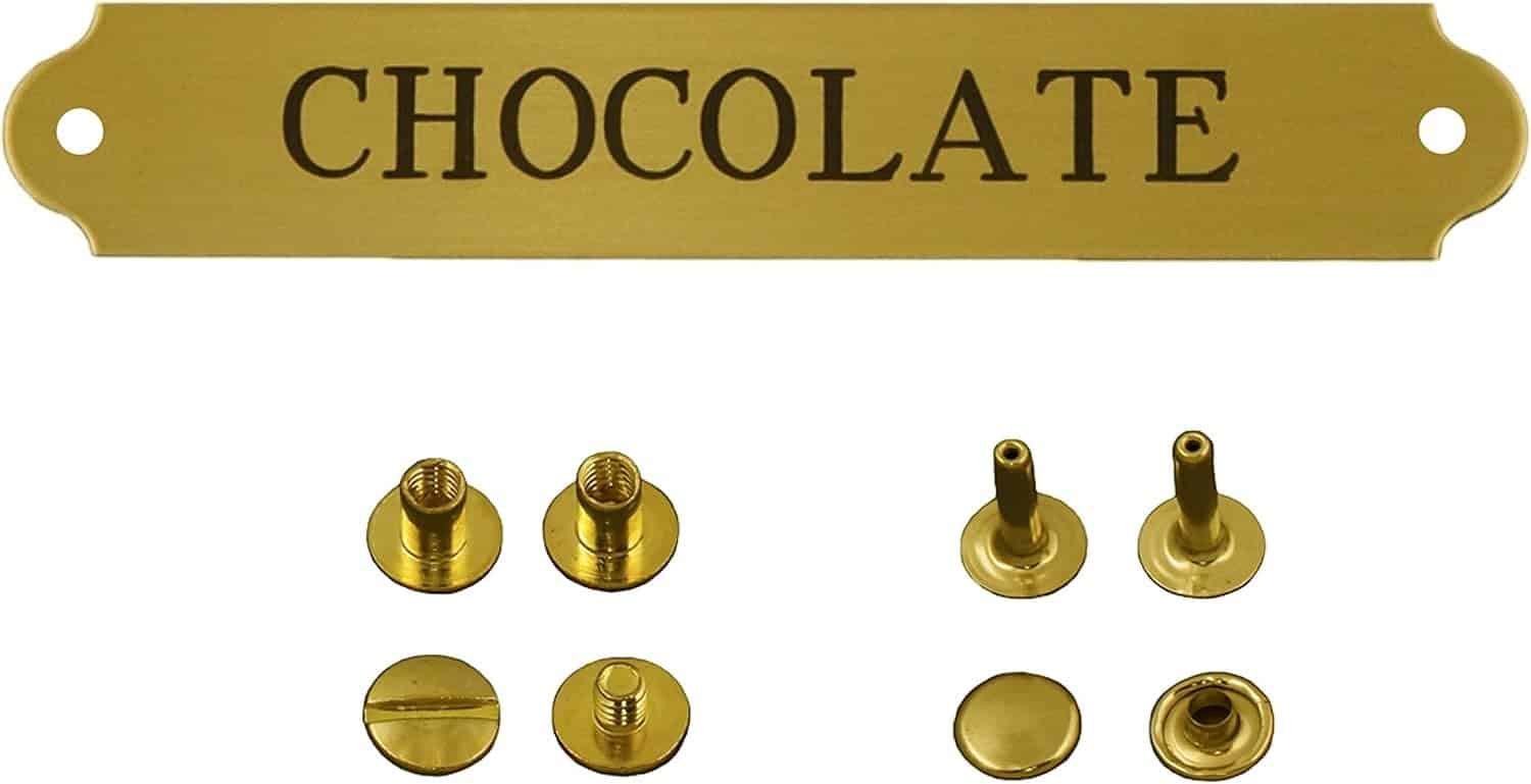 Brass or Nickle Halter Plate $14