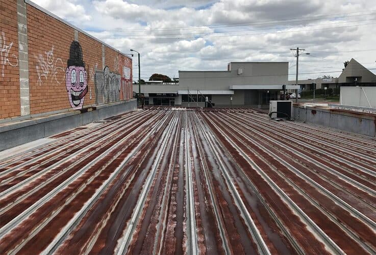 Before-Commercial Painting