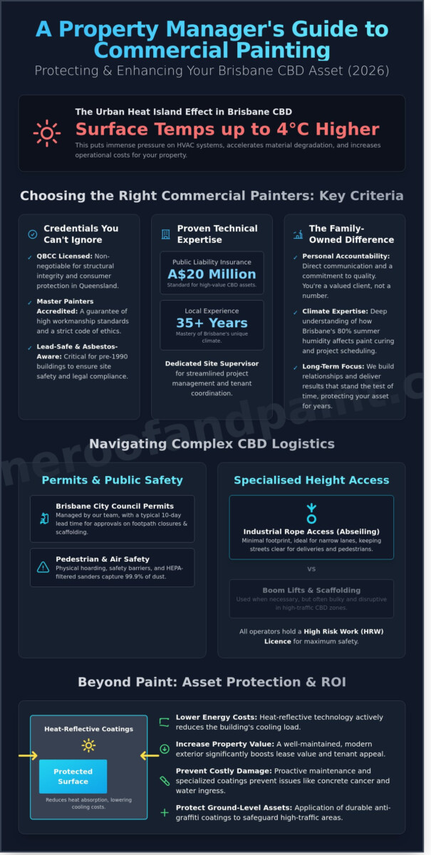 Commercial Painters Brisbane CBD: The 2026 Guide for Property Managers