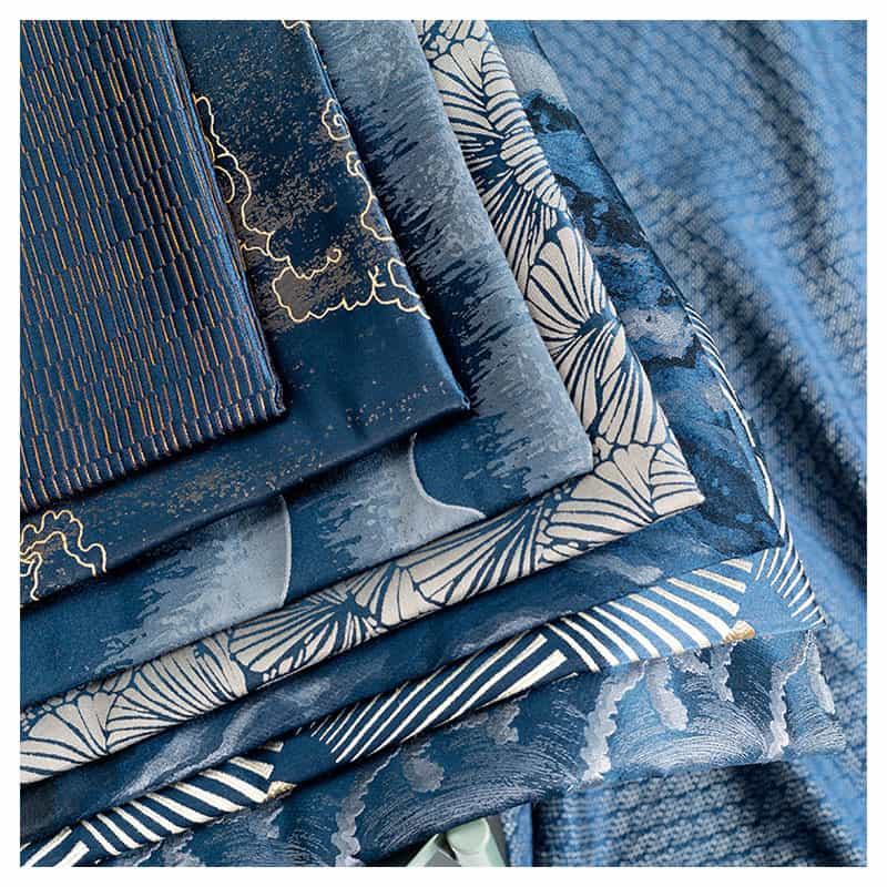 Silk brocade fabrics