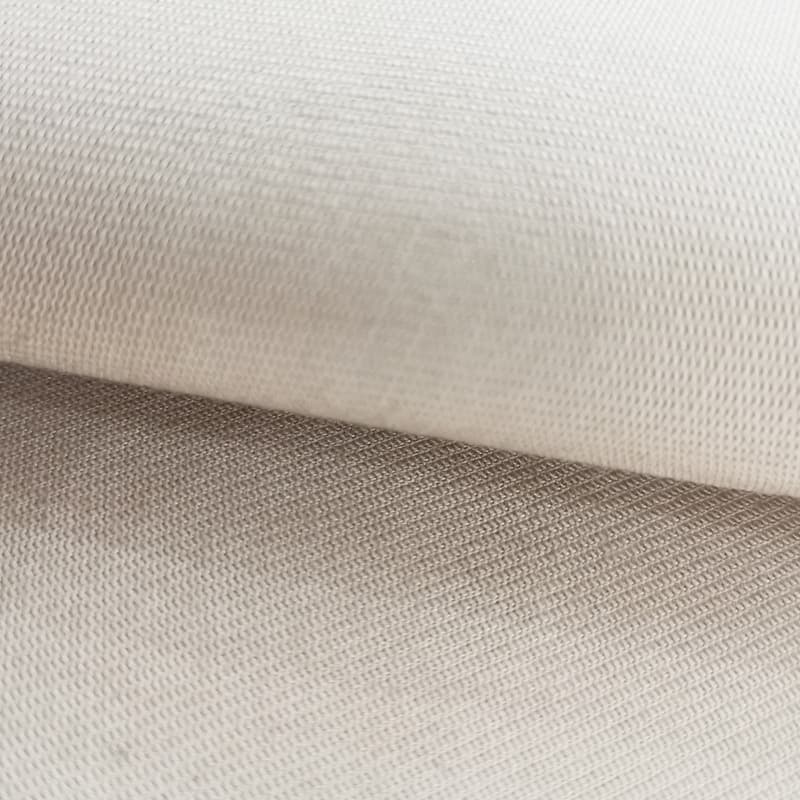 Off White Cotton Dobby Fabric