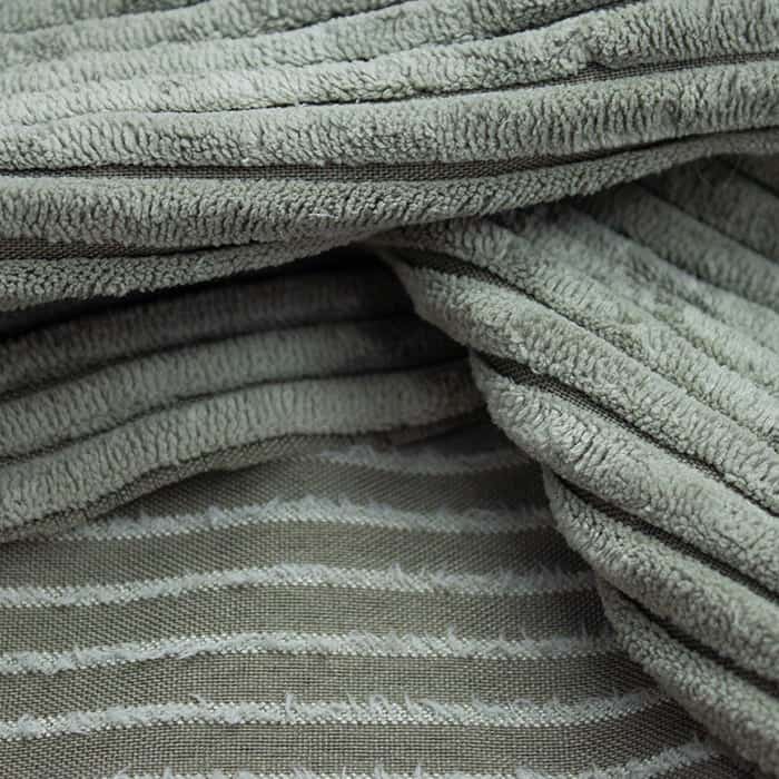 Grey Corduroy Fabric