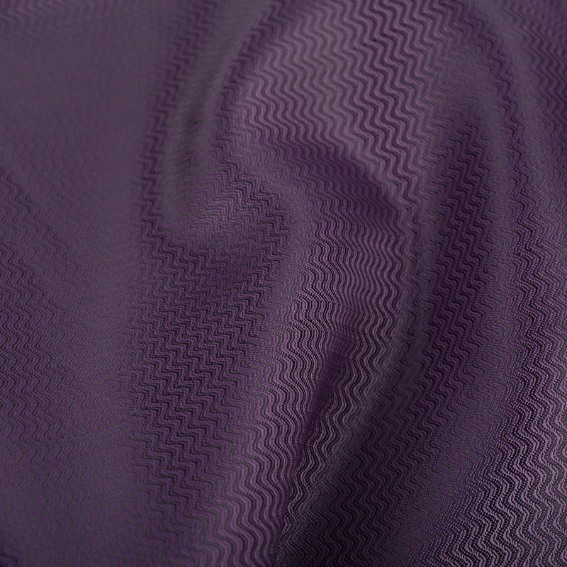 Purple Weave Pattern Dobby Fabric