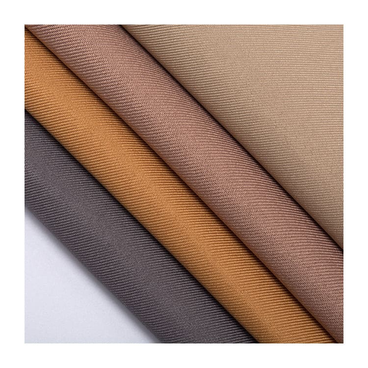 Drill fabric in different colours