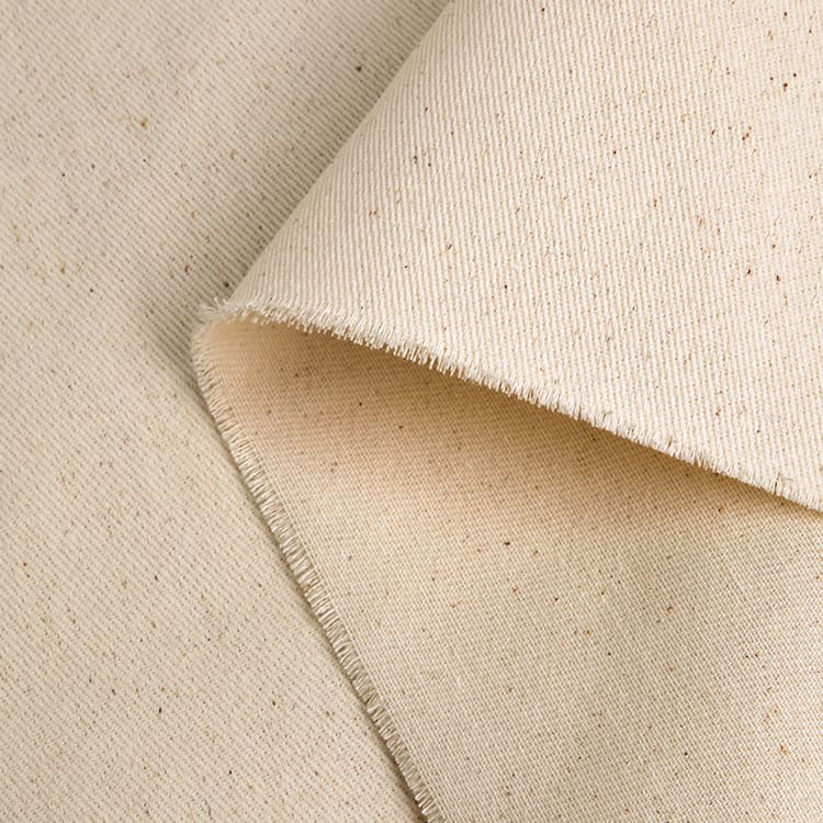 Raw drill fabric