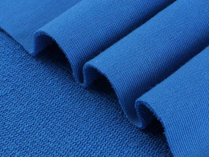 Blue French Terry Fabric