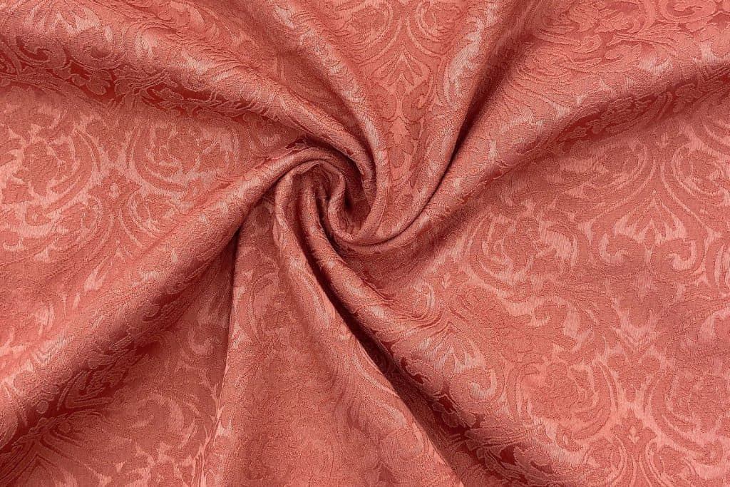 Pink Jacquard Fabric