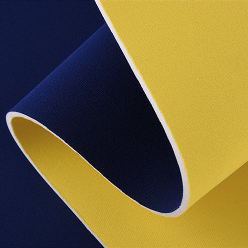 Neoprene fabric with different colours