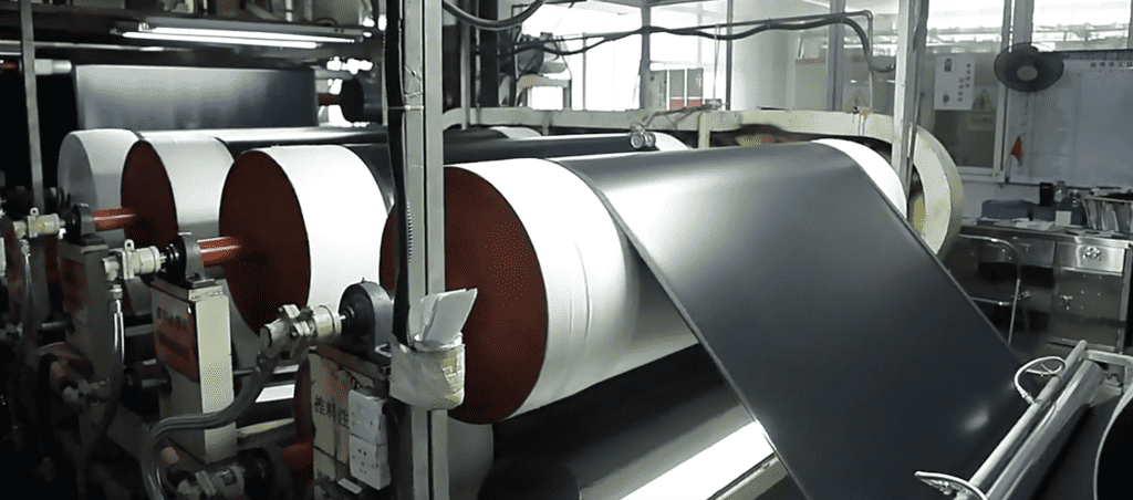 PU Leather fabric manufacturing process