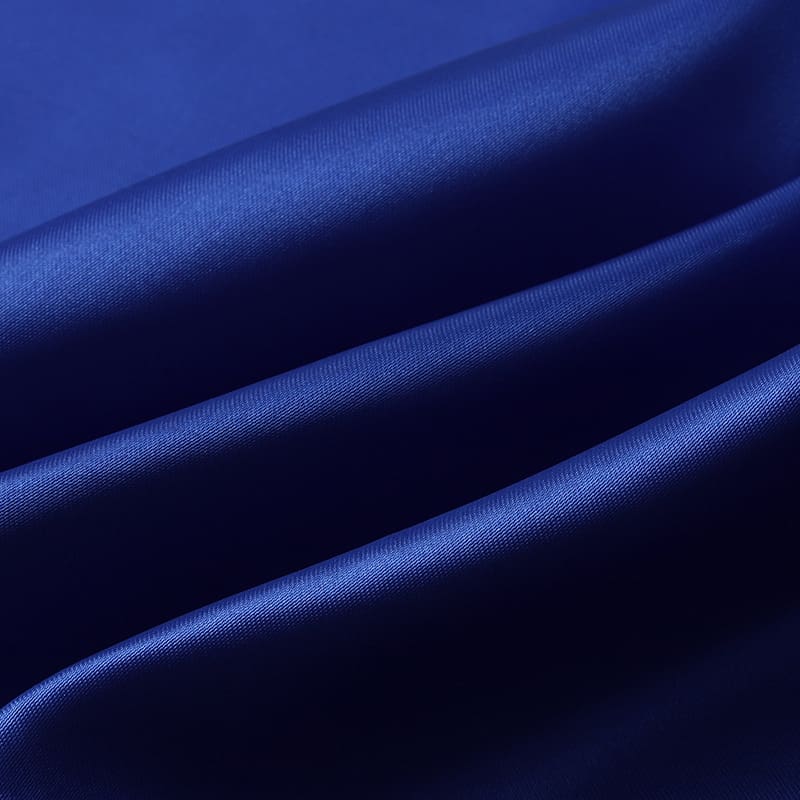 Blue Satin Fabric