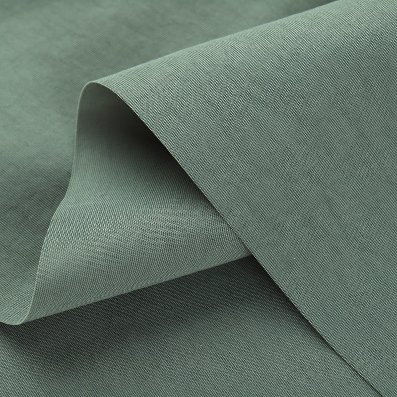 Green Taslan Fabric