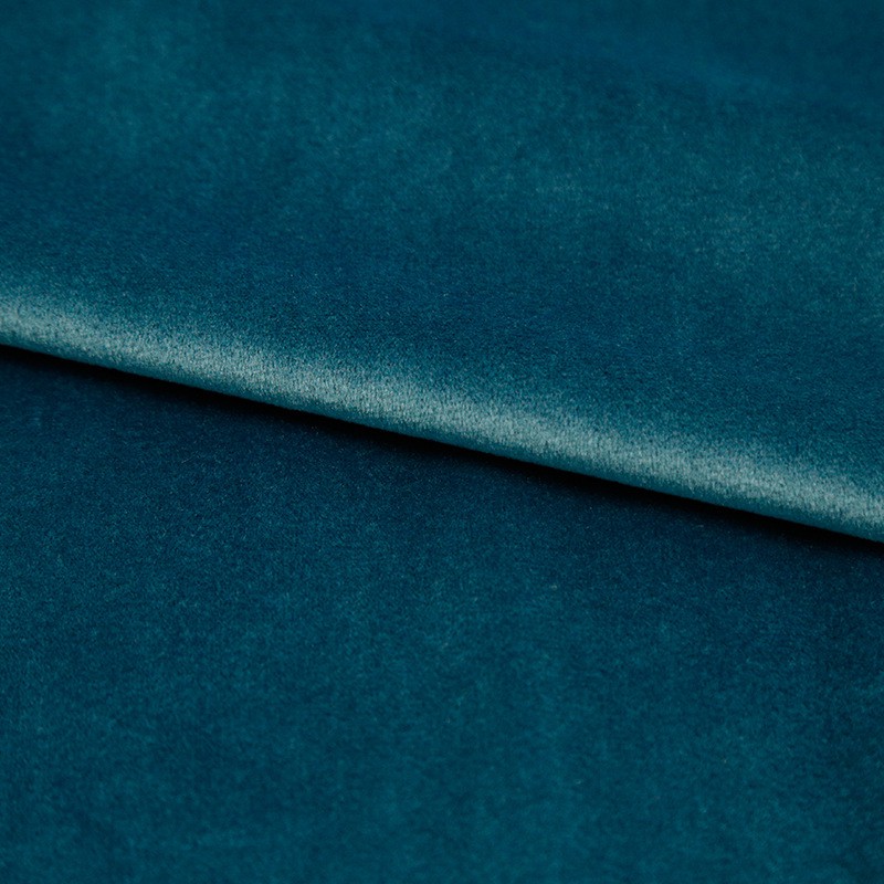 Dark Green Velour Fabric
