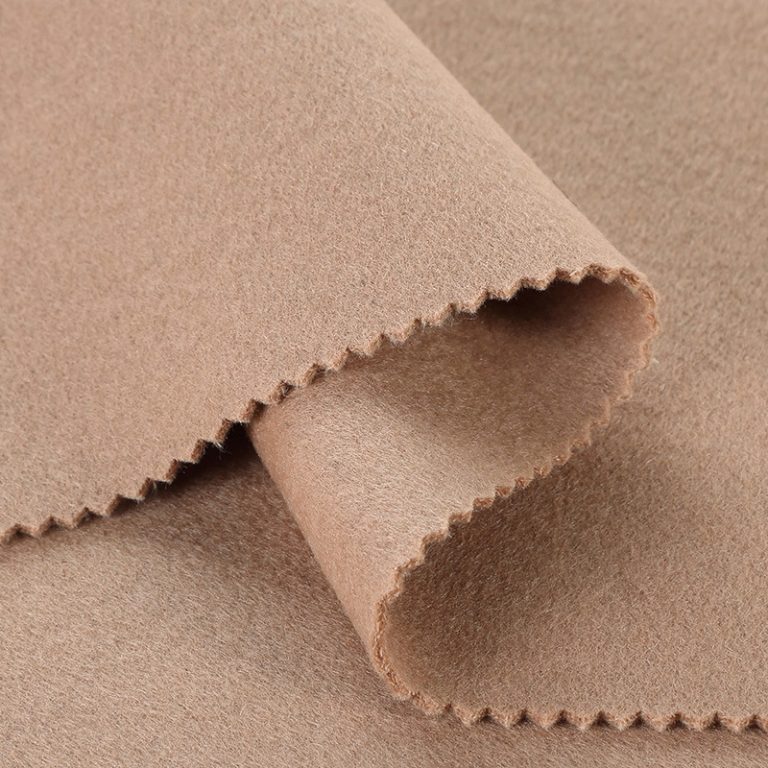 Brown Cashmere Wool fabric
