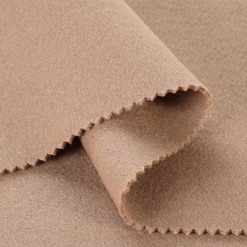 Brown Cashmere Wool fabric
