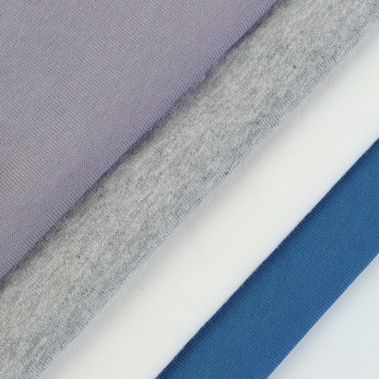 Jersey fabric in different colours