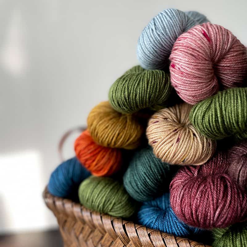 Merino Wool Yarn in different colours