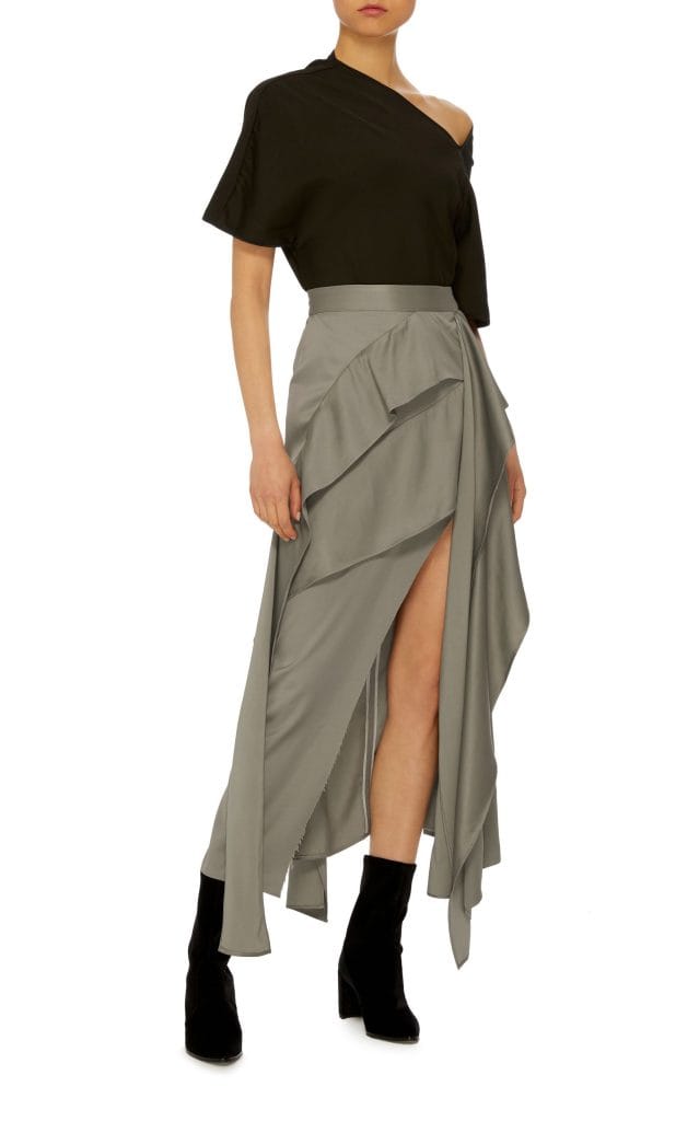 Draped Skirts - types of skirts