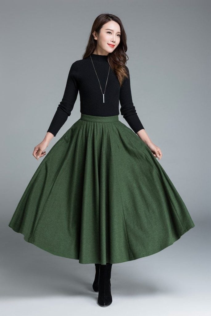 Gathered Skirts Full Skirts
