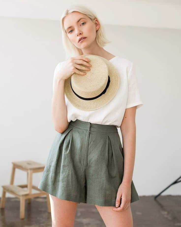 Linen shorts - types of shorts