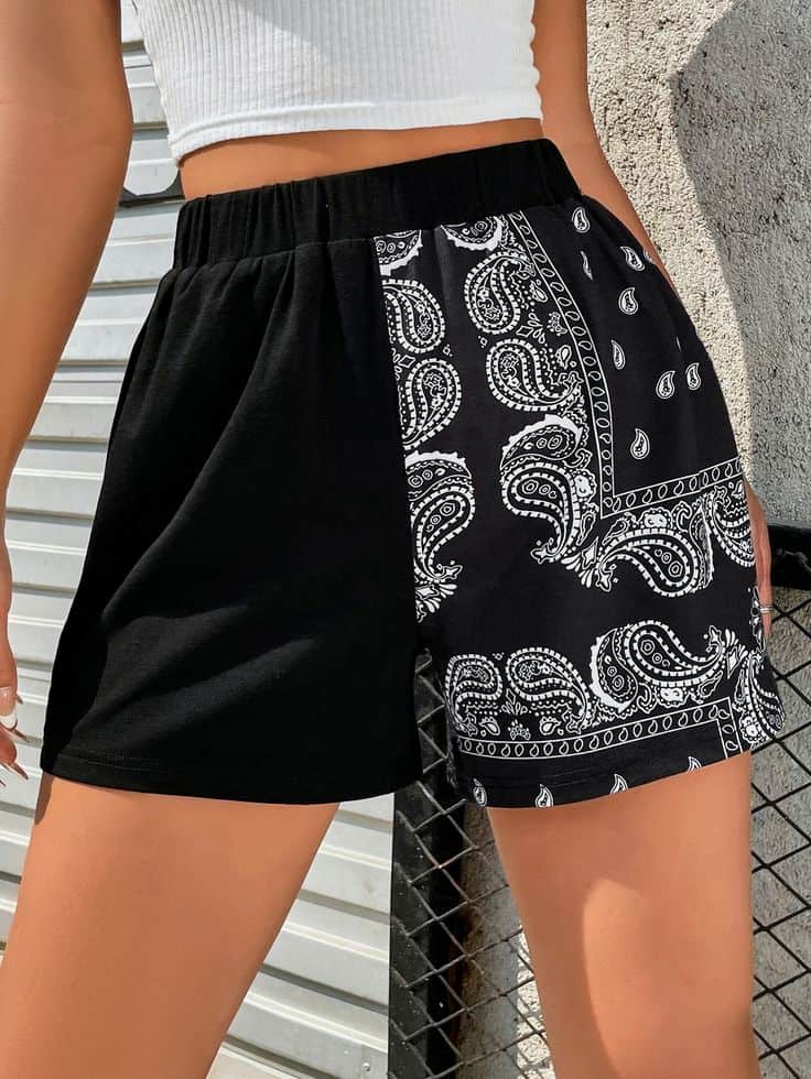 Printed shorts