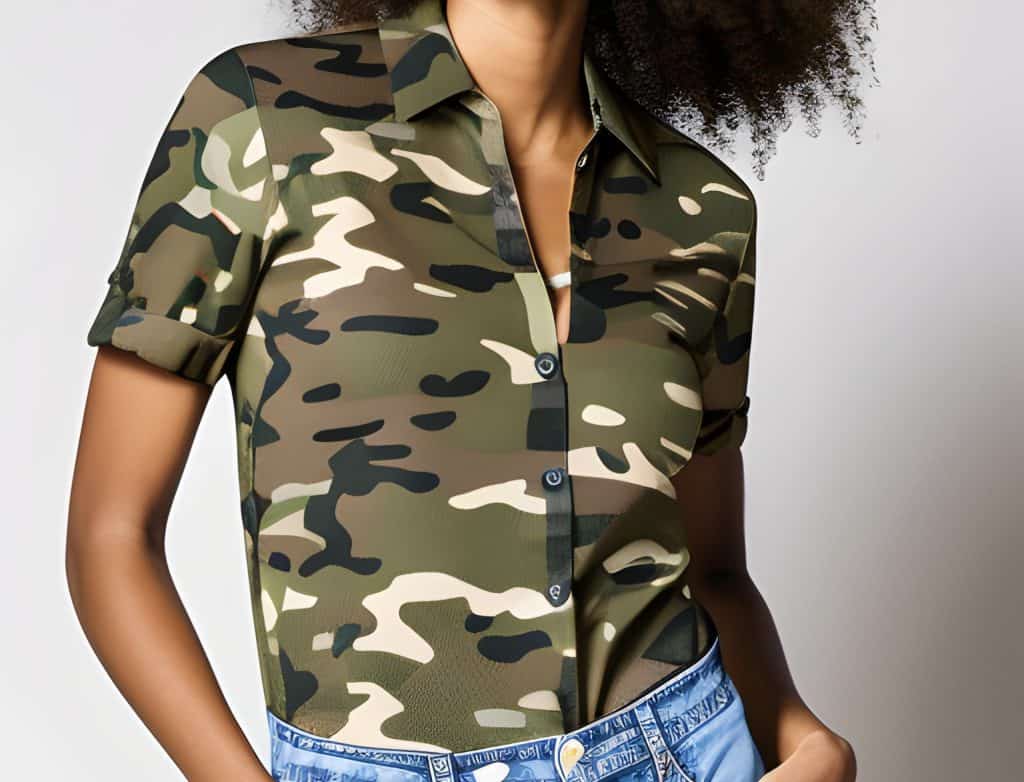 all over camo shirt