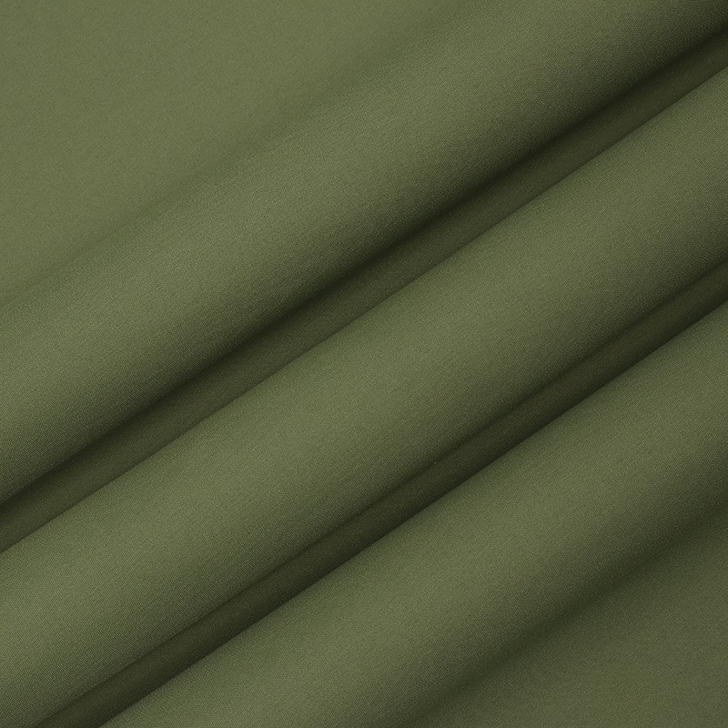 Green Pongee Fabric