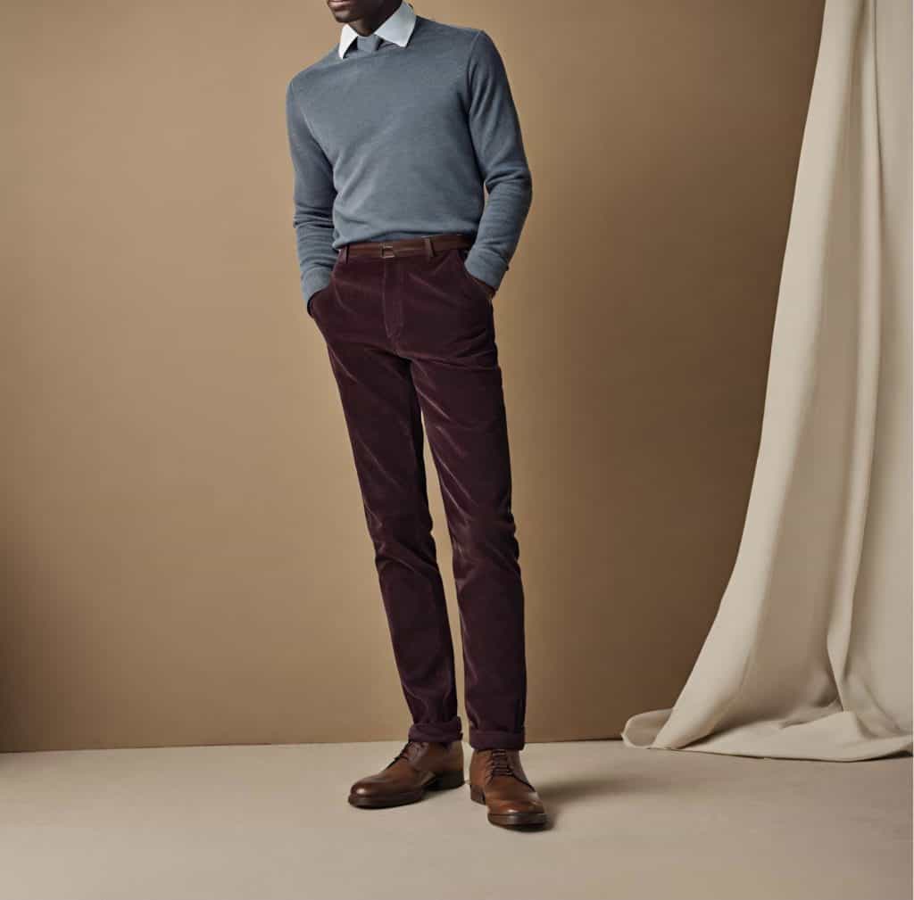 Corduroy pants for men