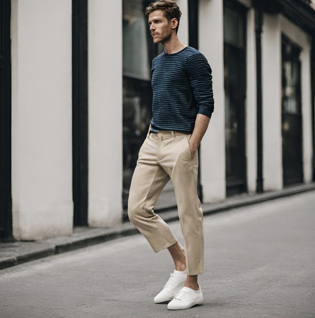 Cropped trousers