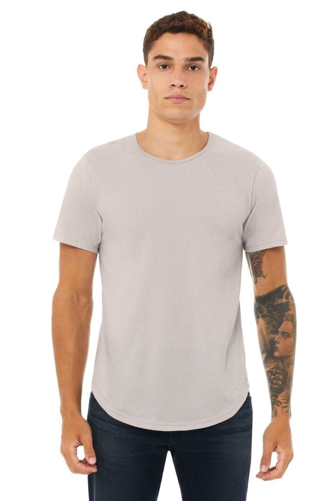 Curved Hem T-Shirt