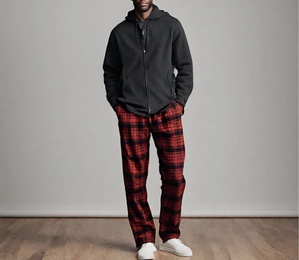 Flannel pants for men